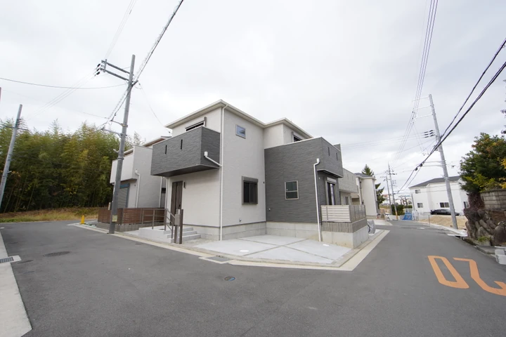 プレミアムタウン交野郡津の街並み
