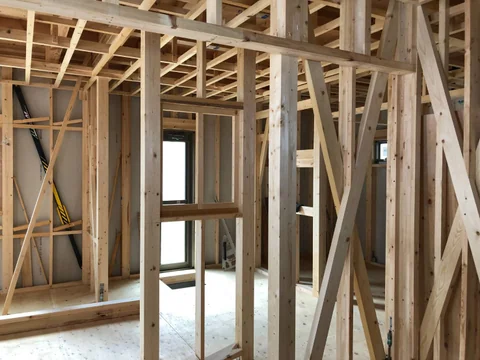木造住宅の構造施工写真